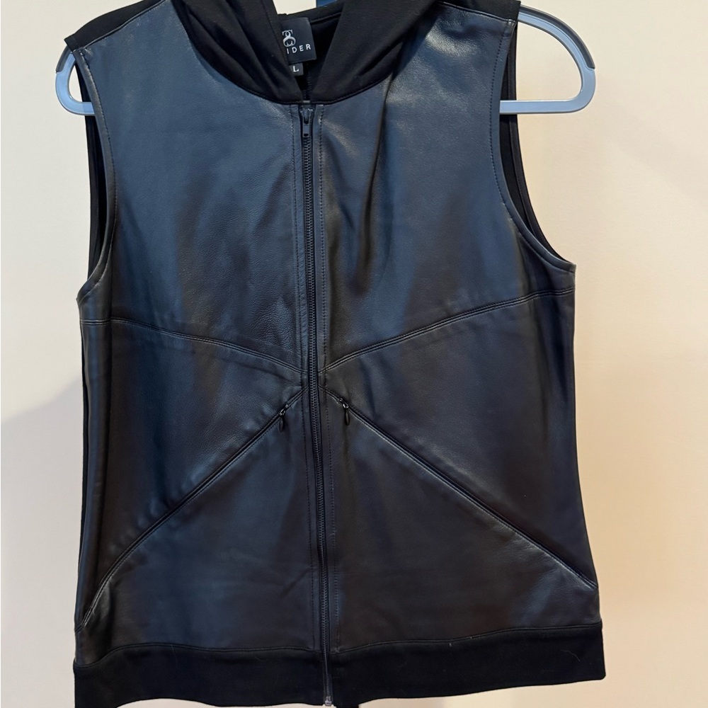 Staci Snider leather vest